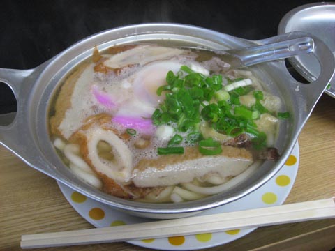 お好焼　みうら　の　鍋焼きうどん_f0056567_036975.jpg