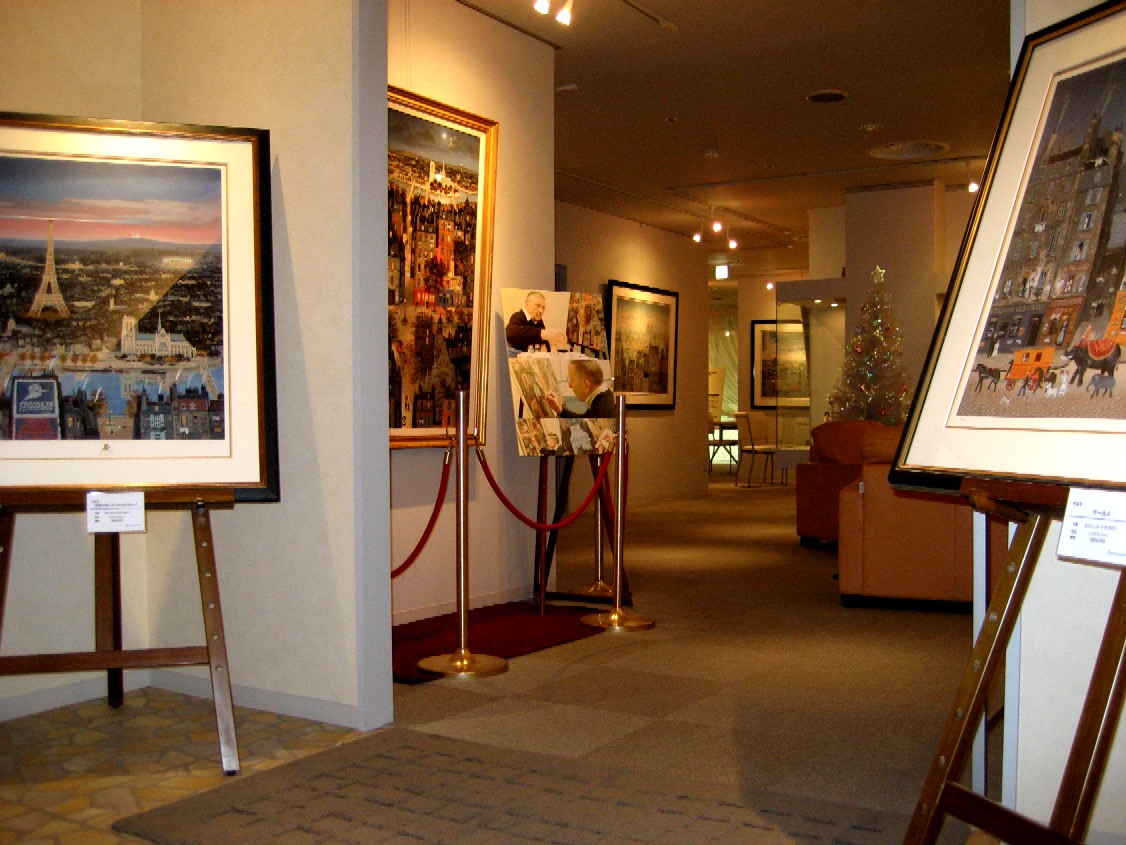 三宮センター街 ミッシェル・ドラクロア版画展 : ♪♪ミヤコのサロン♪♪