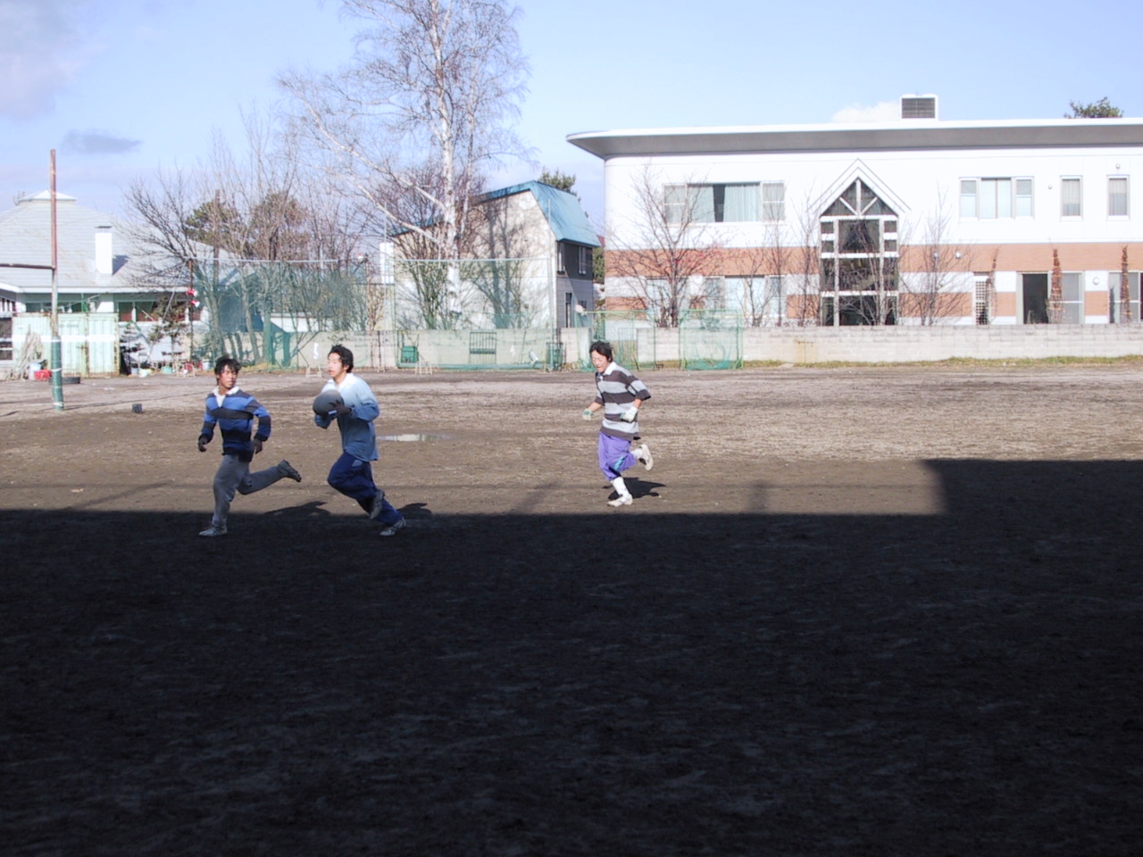 OBとの練習試合_c0095835_13145092.jpg