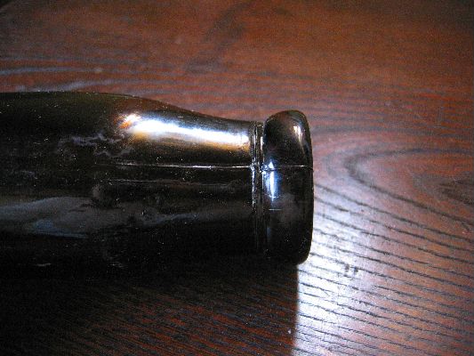 戦前の黒い牛乳瓶【レトロ】No.④ 戦前の黒い牛乳瓶【レトロ】No.④