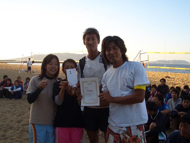 kyubaカップ２００６ 結果 ビーチバレーチームkyuba kyusyubeachassociates