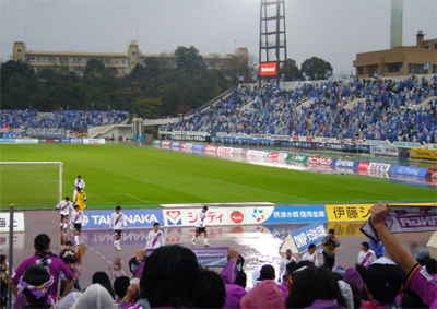 J1第33節　ガンバ大阪 3 - 2 京都パープルサンガ_b0028040_1364226.jpg