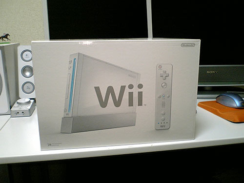 NINTENDO Wiiをゲット！_c0008243_16361822.jpg