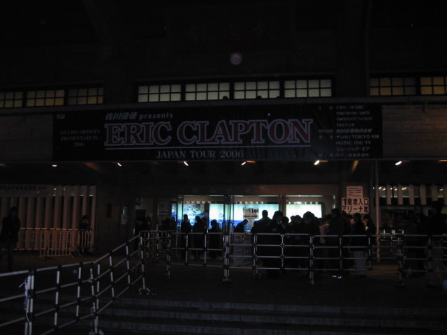 泣けた!ERIC CLAPTON JAPAN TOUR 2006_b0042308_0482885.jpg