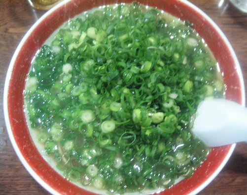 岡山　山冨士　ねぎラーメン_c0056180_20413819.jpg