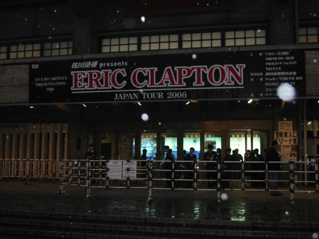 ERIC CLAPTON JAPAN TOUR 2006 千秋楽_b0042308_10172294.jpg