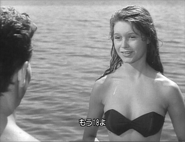 ブリジット・バルドー（Brigitte Bardot）「ビキニの裸女」（1952）_e0042361_06503.jpg
