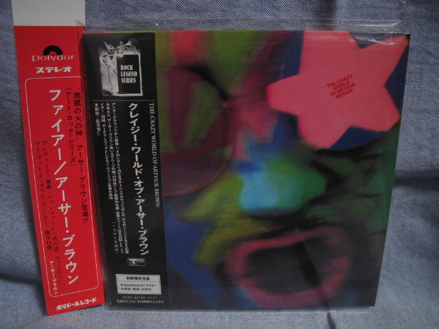 THE CRAZY WORLD OF ARTHUR BROWN (紙ジャケ +6 Bonus Tracks)_c0065426_22353281.jpg