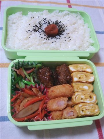 16日のお弁当～我が家のブーム～_b0102728_1403219.jpg