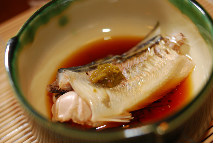 鰰 ハタハタ の塩茹で 出汁醤油で食べましたよ 魚屋三代目日記