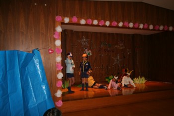 クリスマス会♪にサンタさん?・・・・が来た!…_d0082356_8462812.jpg