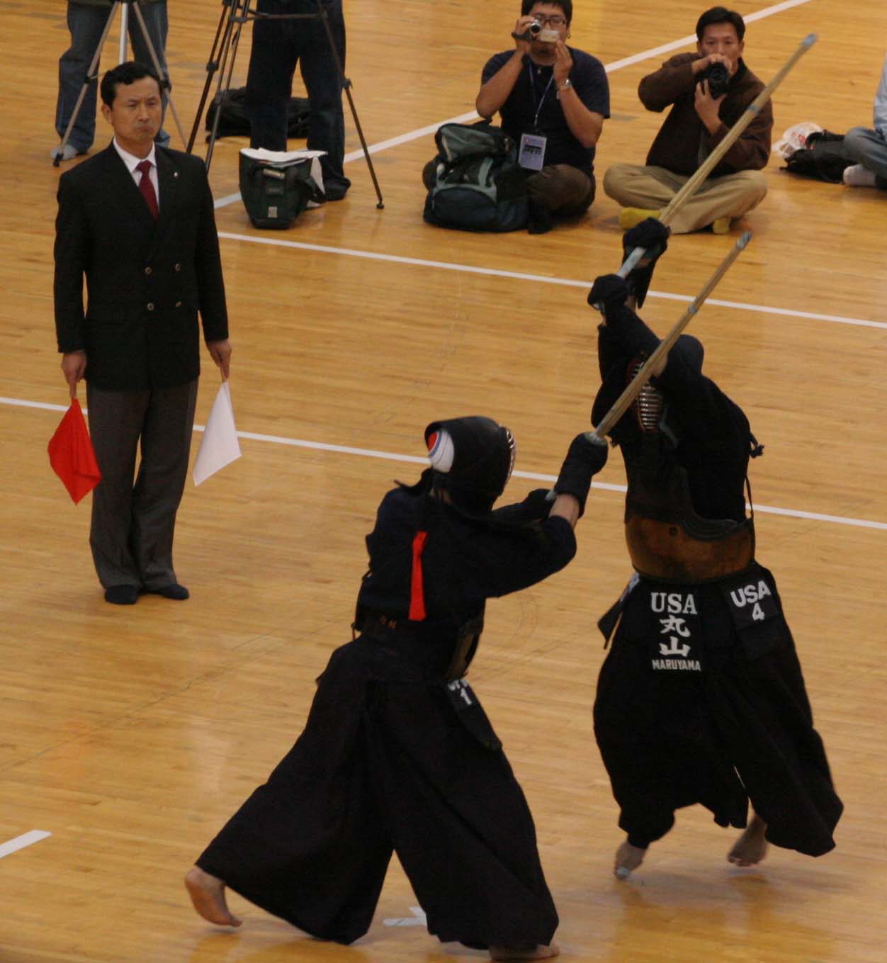 剣道世界選手権 In 台湾 １２月１０日 日本ｖｓアメリカ