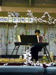 病院でクリスマスコンサート☆_a0047200_7455956.jpg