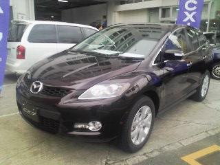 ● Mazda CX-7 店頭にて 物色(笑) & 水素RX-8も・・・_a0033733_17152711.jpg