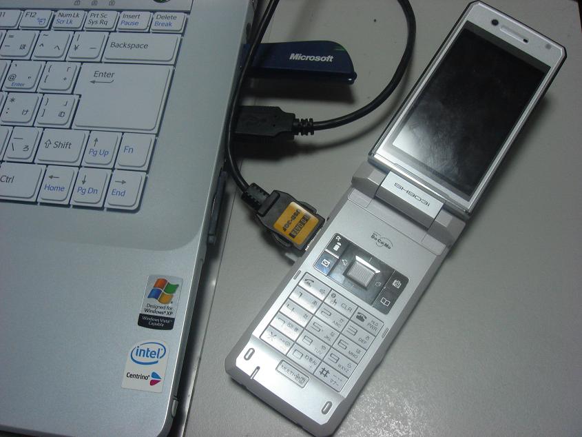 SH903i & microSD Swiss Watching & BMWLife