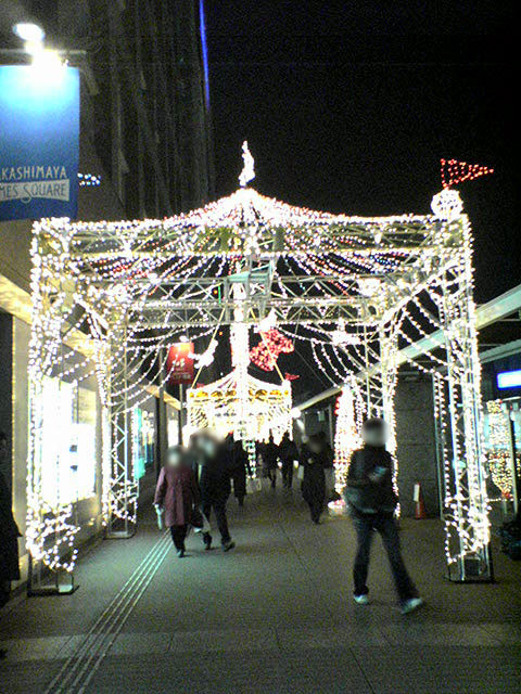 SHINJUKUサザンライツ2006-2007 新宿サザンテラスイルミネーション_a0016730_23341533.jpg