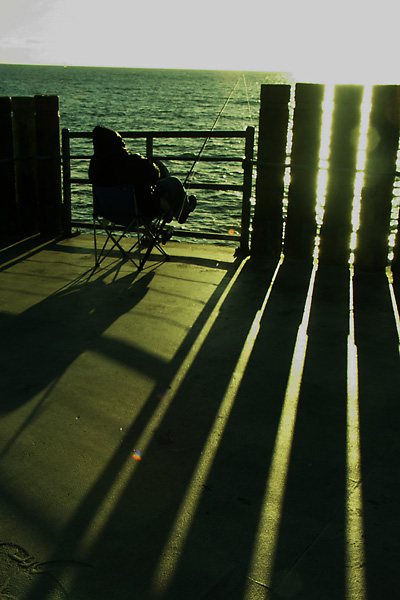 桟橋の夕景（Torrance　Redondo Beach）_b0010915_2251337.jpg