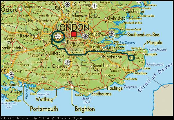 イギリス 1 ヒースローからカンタベリーへ イギリス アイルランド旅行記 イギリス 1 ヒースローからカンタベリーへ イギリス アイルランド旅行記