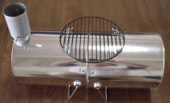 Imitation Ti Cylinder Stove // 鍋敷きの取り付け_完成_f0113727_4462050.jpg