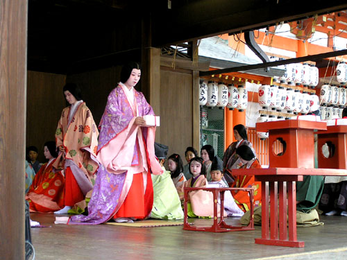 八坂神社 かるた始め_e0048413_19504248.jpg