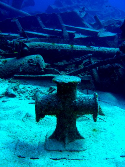 Grand Cayman Diving Log Book 7 ～ Paradise Reef/The Wreck of Oro Verde_e0087035_1174469.jpg