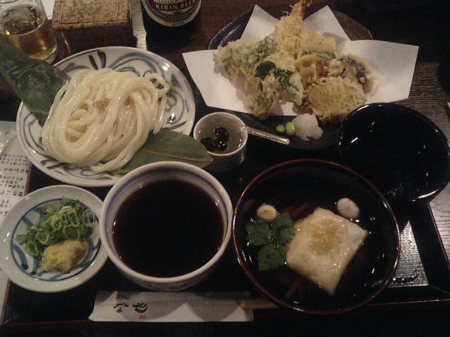 新春初釜うどん　な也＠水道筋_f0051283_1015414.jpg