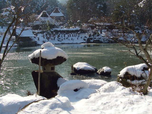 飛騨の里　雪景色その１_c0036792_21552934.jpg