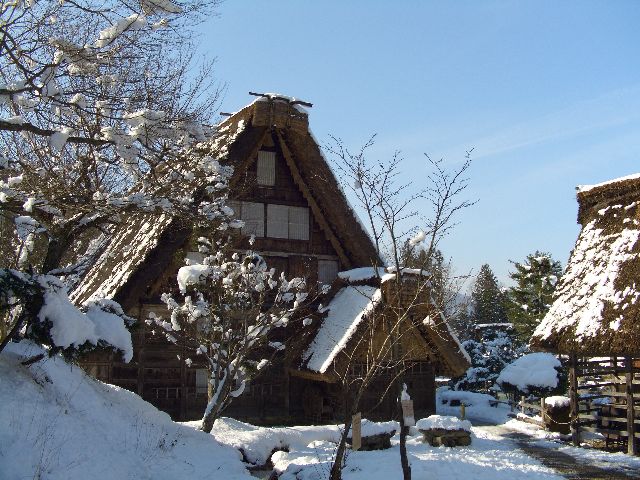 飛騨の里　雪景色その１_c0036792_21564711.jpg