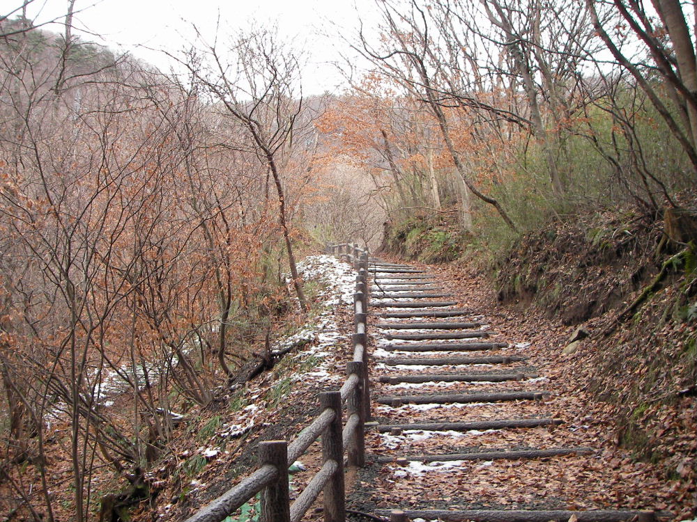 小原温泉の碧玉渓遊歩道と「かつらの湯」_f0100593_2165321.jpg