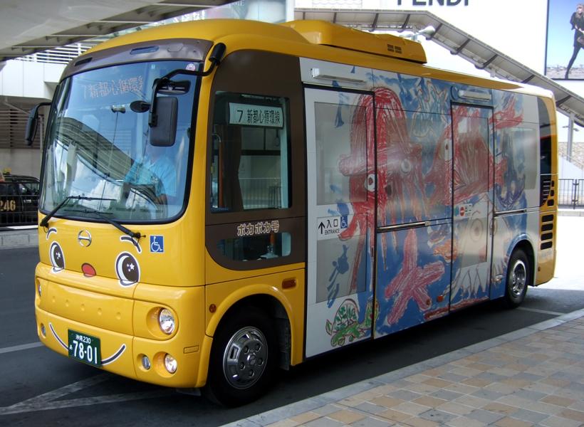 那覇バス ADG-HX6JLAE その1 : 研究所第二車庫