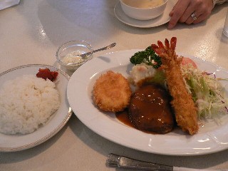 洋食ランチ_c0101524_16365763.jpg