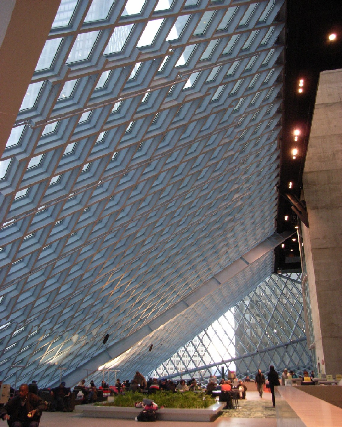 シアトル散歩3 シアトル中央図書館 Happy Power Life シアトル散歩3 シアトル中央図書館 Happy Power Life