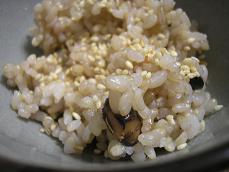 日本食*Dinner*朝ごはん？*Brown Rice_f0006090_19555930.jpg