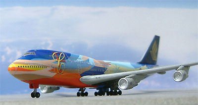 シンガポール航空模型B747 超えれ シンガポール航空模型B747 超えれ