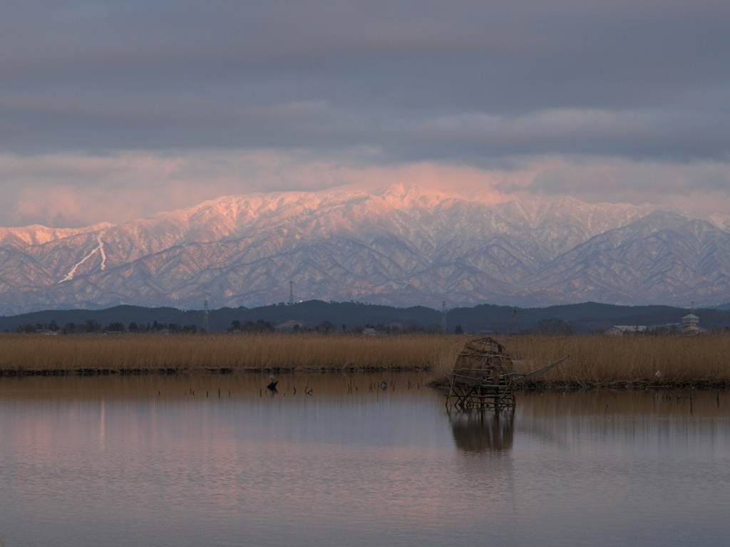 夕暮の二王子_a0041722_10565056.jpg