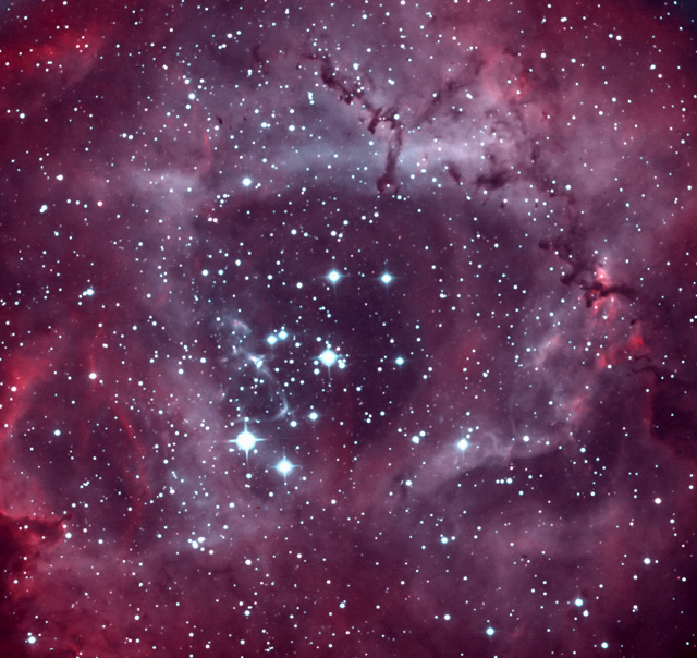 ナローの画像処理は難しい バラ星雲_c0061727_252239.jpg
