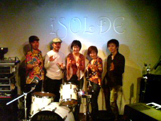 鈴木千恵\"Latin Jam Project\" Live@神田イゾルデ_f0050964_1432531.jpg