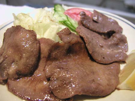 「仙台出身」 鳥へいさんの 牛タンの塩焼き _f0053279_311744.jpg