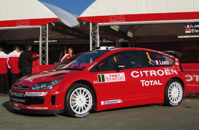 シトロエン C4 WRC登場 : TOKIOで遊ぶ