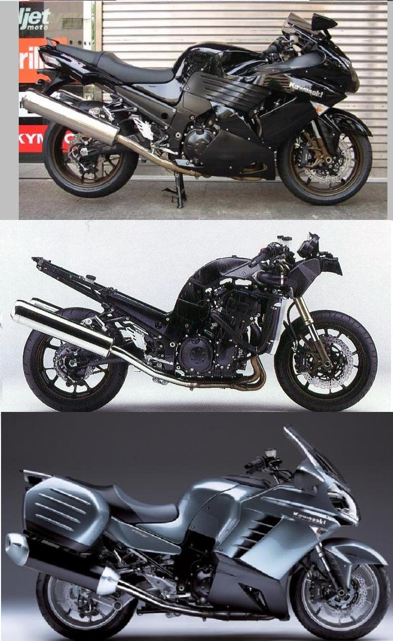 １１０．新世代バイク！kawasaki ZZR1400, GTR1400_b0076232_13485779.jpg