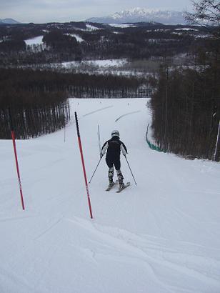 1月20日　軽井沢スノーパーク　大会1日目ＳＬ_f0065941_10275117.jpg