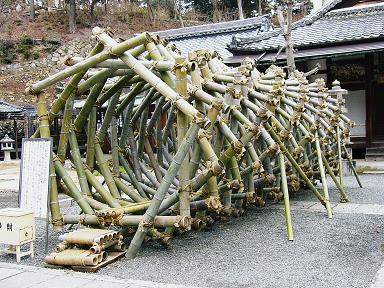 低山ハイク（５）水無瀬渓谷から天王山：楊谷寺の竹の白道（びゃくどう）_b0063958_20575636.jpg