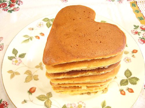 1月25日は、ホットケーキの日..。.゚。*・。♡ _a0053662_23252175.jpg