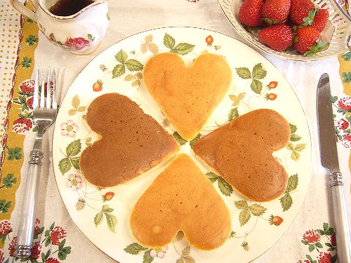 1月25日は、ホットケーキの日..。.゚。*・。♡ _a0053662_23255743.jpg