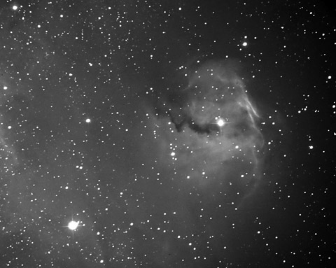わし星雲 IC2177 の頭 Ha_c0061727_1274673.jpg