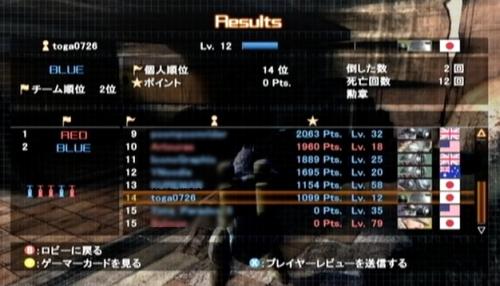 【LostPlanet】Online Battle データポスト争奪戦＆フォックスハンティング_a0005030_215920.jpg