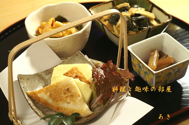 今日は絶品！！居酒屋メニューです〜全てあきワールドですよん。_b0033423_1685456.jpg