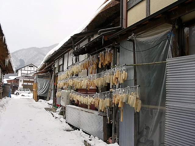 川治温泉～大内宿へ（４）　大内宿・冬景色_b0053765_14411630.jpg