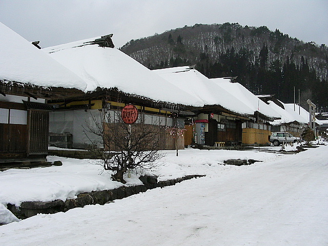 川治温泉～大内宿へ（４）　大内宿・冬景色_b0053765_1525142.jpg