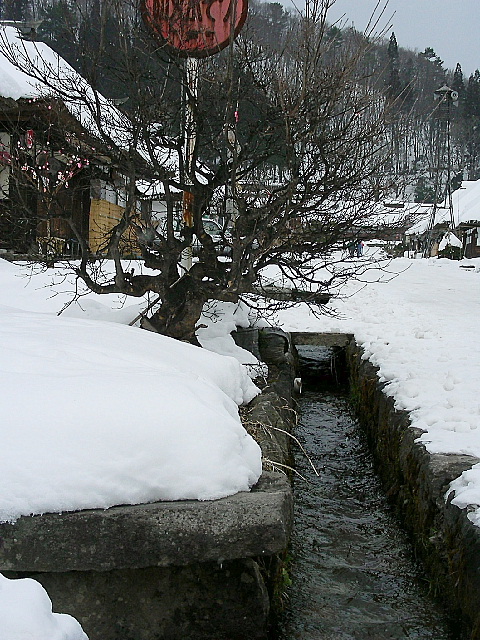 川治温泉～大内宿へ（４）　大内宿・冬景色_b0053765_1581187.jpg